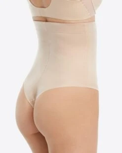 Spanx Suit Your Fancy High-Waisted Thong 9 Spanx Suit Your Fancy High-Waisted Thong -Fashion Lingerie Store 10196r thong nude b