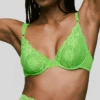 Shavonne Plunge Bra Bright Green 1 Shavonne Plunge Bra Bright Green -Fashion Lingerie Store AndresSardaShavonnePlungeBra3500613BrightGreen 3