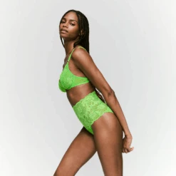 Shavonne Plunge Bra Bright Green -Fashion Lingerie Store AndresSardaShavonnePlungeBra3500613BrightGreen 4