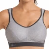 ANITA Active Maximum Support Wire Free Sports Bra Grey -Fashion Lingerie Store AnitaActiveMaximumSupportWireFreeSportsBra5527Grey1
