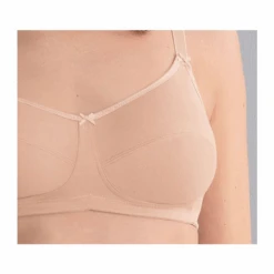ANITA Allie Cotton Mastectomy Bra Nude -Fashion Lingerie Store AnitaAllieCottonMastectomyBra5301Nude 2