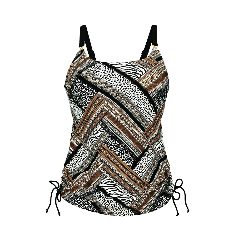 ANITA Latina Mastectomy Tankini Animal 6 ANITA Latina Mastectomy Tankini Animal - Image 4