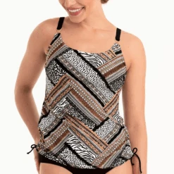 ANITA Latina Mastectomy Tankini Animal