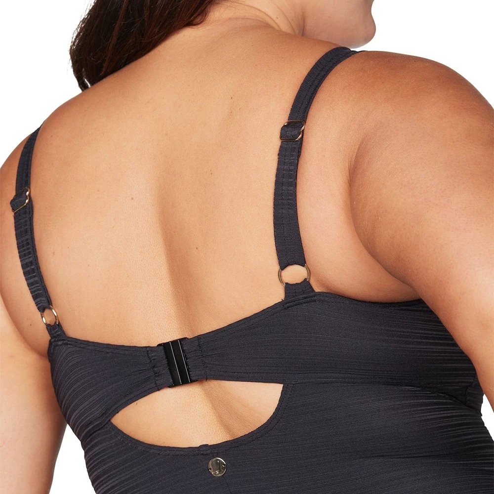 Cezanne D / DD Cup Underwire One Piece Swimsuit Aria Black 6 Cezanne D / DD Cup Underwire One Piece Swimsuit Aria Black - Image 4