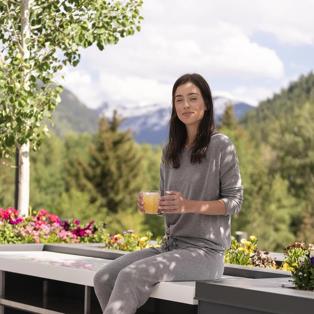 Cozy Crew Neck Top Grey 5 Cozy Crew Neck Top Grey - Image 3