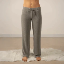 Cozy Wide Leg Pant Grey