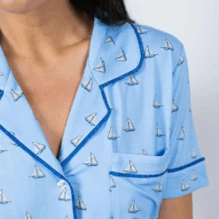 Jolene Cropped Pajama Set -Fashion Lingerie Store AspenDreamJoleneCroppedPajamaSet2