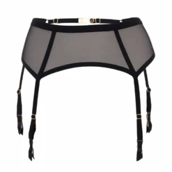 Insoutenable Légèreté Suspender Belt Black 11 Insoutenable Légèreté Suspender Belt Black -Fashion Lingerie Store AtelierAmourInsoutenableLegereteSuspenderBeltIL62Black 2
