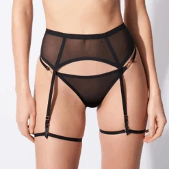 Insoutenable Légèreté Suspender Belt Black