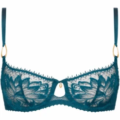 Aubade Flawless Love Lace Half Cup Bra Dragonfly 9 Aubade Flawless Love Lace Half Cup Bra Dragonfly -Fashion Lingerie Store AubadeFlawlessLoveLaceHalfCupBra5AF14Dragonfly 1