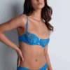 Aubade Love Soul Half Cup Bra Azure -Fashion Lingerie Store AubadeLoveSoulSoutien gorgeCorbeilleAvecArmaturesAzure 3