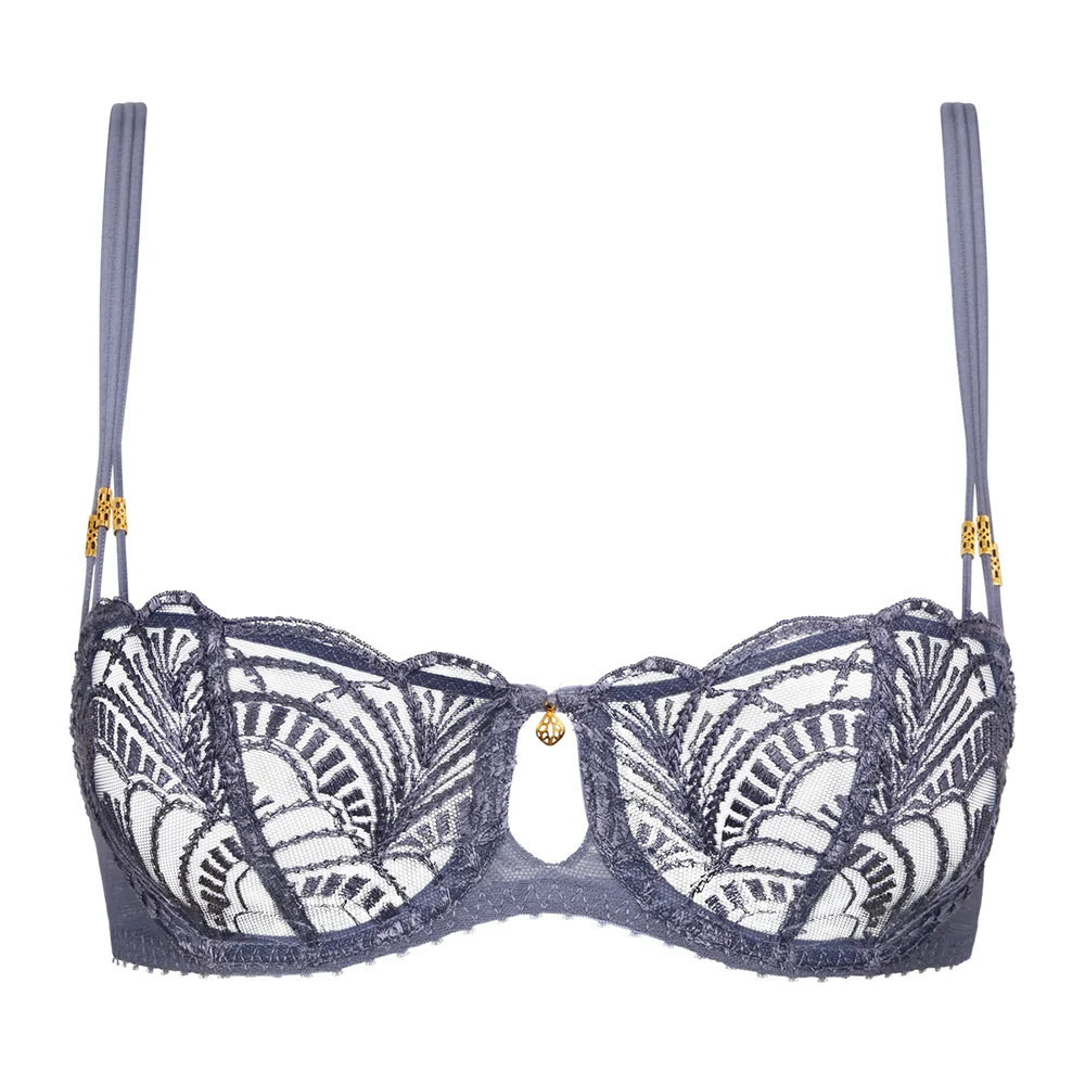 Aubade Vibes Underwired Balconette Bra Denim 8 Aubade Vibes Underwired Balconette Bra Denim - Image 6