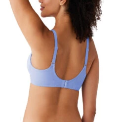 Wacoal Back Appeal Underwire Bra Blue Hydrangea -Fashion Lingerie Store BackAppeal UnderwireBra855303BlueHydrangea1