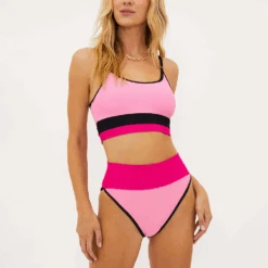 Emmy Amour Bottom Pink -Fashion Lingerie Store BeachRiotEmmyAmourBottomPinkBr40524s4set