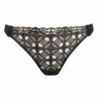 Alta Open Back Brief Black 1 Alta Open Back Brief Black -Fashion Lingerie Store BordelleAltaOpenBackBriefAW24K01BBlack
