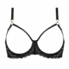 Alta Overt Wire Bra Black 2 Alta Overt Wire Bra Black -Fashion Lingerie Store BordelleAltaOvertWireBraAW24B04BBlackp