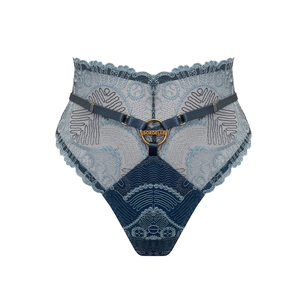 Tierra High Waist Thong Denim 8 Tierra High Waist Thong Denim - Image 6