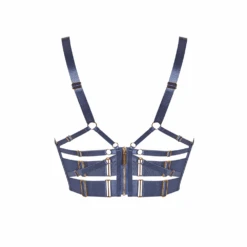 Tierra Longline Bodice Bra Denim 15 Tierra Longline Bodice Bra Denim -Fashion Lingerie Store BordelleTierraLonglineBodiceBraSS25B01DMDenim8
