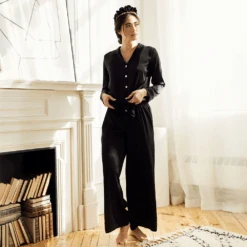 Heavenly Pajamas 15 Heavenly Pajamas -Fashion Lingerie Store CatalfoHeavenlyPajamasBlack 2