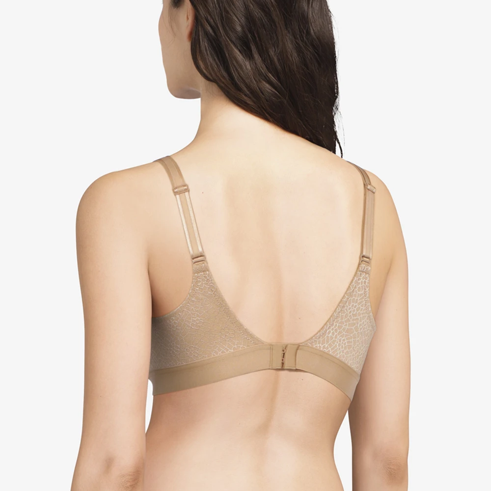 Chantelle C Magnifique Full Bust Wirefree Bra Ultra Nude 4 Chantelle C Magnifique Full Bust Wirefree Bra Ultra Nude - Image 2