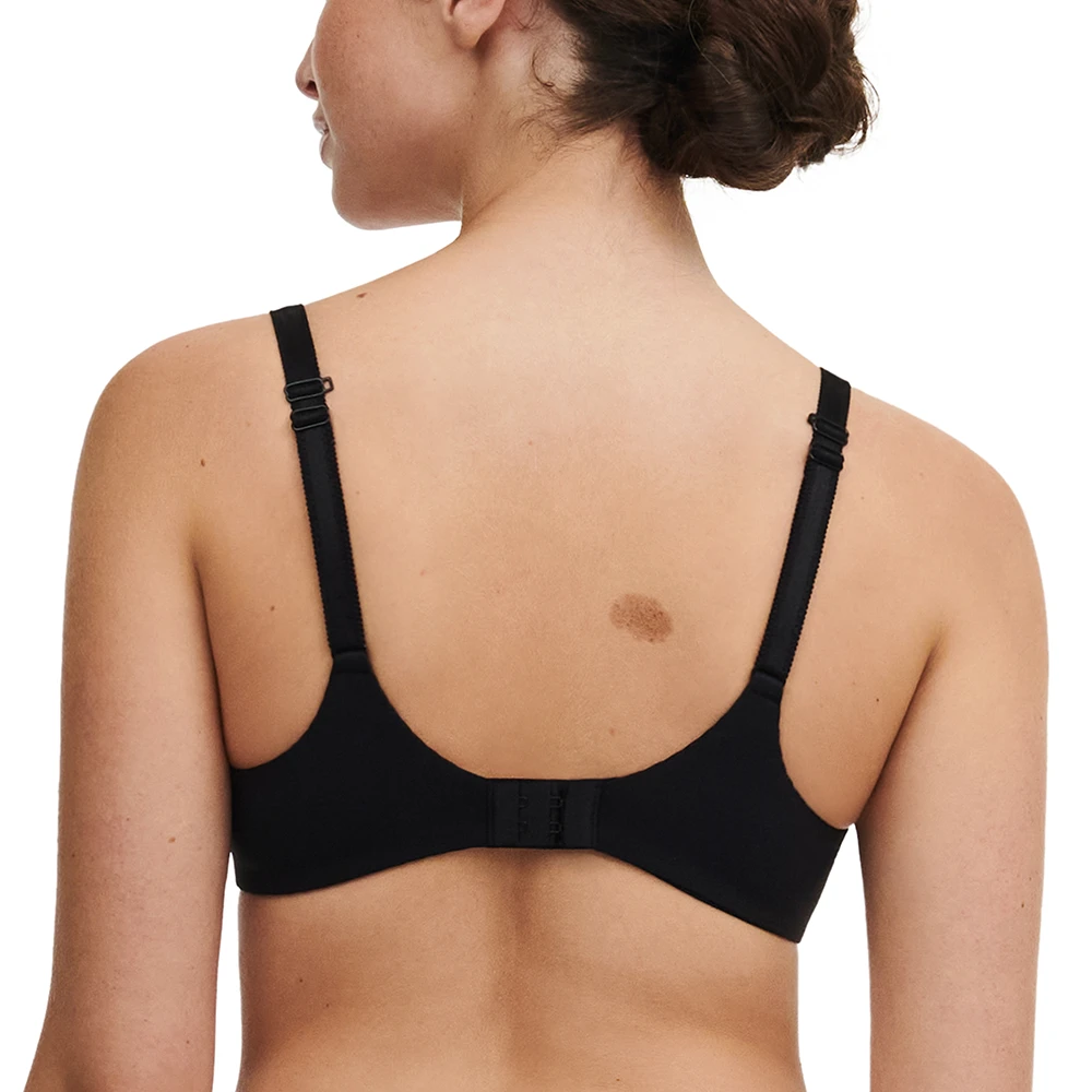 Chantelle Norah Chic Plunge T-Shirt Bra Black 4 Chantelle Norah Chic Plunge T-Shirt Bra Black - Image 2