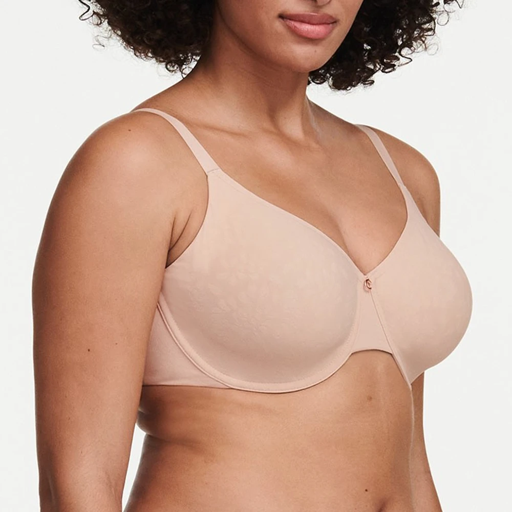 Chantelle Comfort Chic Back Shaping Minimizer Bra Rose 3 Chantelle Comfort Chic Back Shaping Minimizer Bra Rose