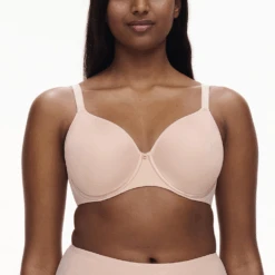 Chantelle Comfort Chic Back Smoothing T-Shirt Bra Rose