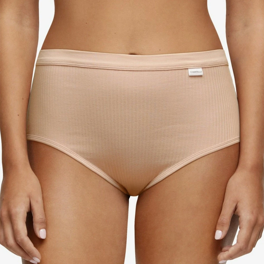 Chantelle Cotton Comfort High Waist Brief Basic Colors 4 Chantelle Cotton Comfort High Waist Brief Basic Colors - Image 2