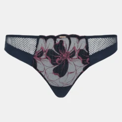 Chantelle Fleurs Signature Lace Thong Sailing Blue 9 Chantelle Fleurs Signature Lace Thong Sailing Blue -Fashion Lingerie Store ChantelleFleursSignatureLaceThong12Q9SailingBlue 4