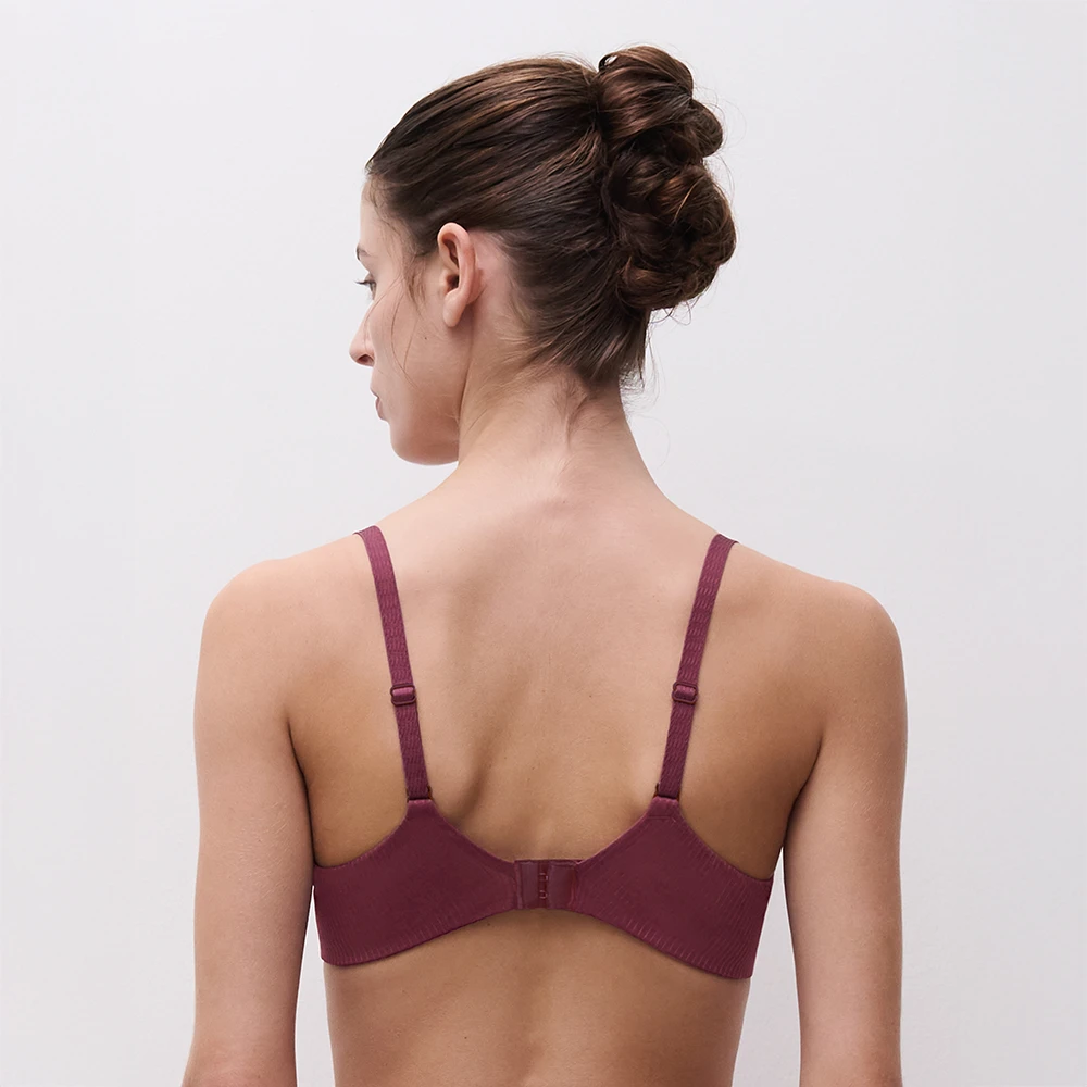 Chantelle Legend Lace Plunge Contour Bra Sienna 4 Chantelle Legend Lace Plunge Contour Bra Sienna - Image 2