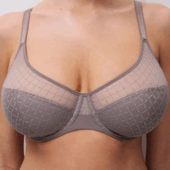 Chantelle Norah Chic Flex Fit Full Coverage Unlined Bra Bronzed Taupe 7 Chantelle Norah Chic Flex Fit Full Coverage Unlined Bra Bronzed Taupe -Fashion Lingerie Store ChantelleNorahChicCoveringMoldedBra16M1BronzedTaupe 1