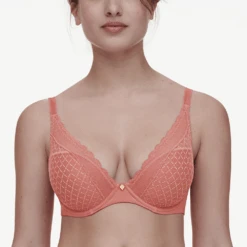 Chantelle Norah Chic Plunge T-Shirt Bra Rose Canyon