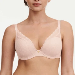 Chantelle Norah Chic Plunge T-Shirt Bra Rose