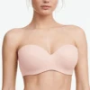 Chantelle Norah Comfort Strapless Convertible Bra Nude Blush 2 Chantelle Norah Comfort Strapless Convertible Bra Nude Blush -Fashion Lingerie Store ChantelleNorahComfortStraplessConvertibleBra13F5NudeBlush