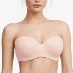 Chantelle Norah Comfort Strapless Convertible Bra Nude Blush