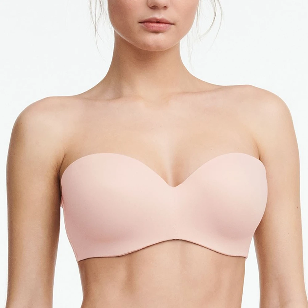 Chantelle Norah Comfort Strapless Convertible Bra Nude Blush 3 Chantelle Norah Comfort Strapless Convertible Bra Nude Blush