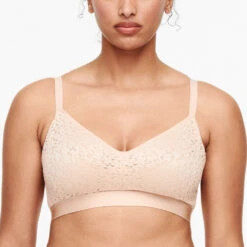 Chantelle Norah Comfort Supportive Wirefree Bra Nude Blush