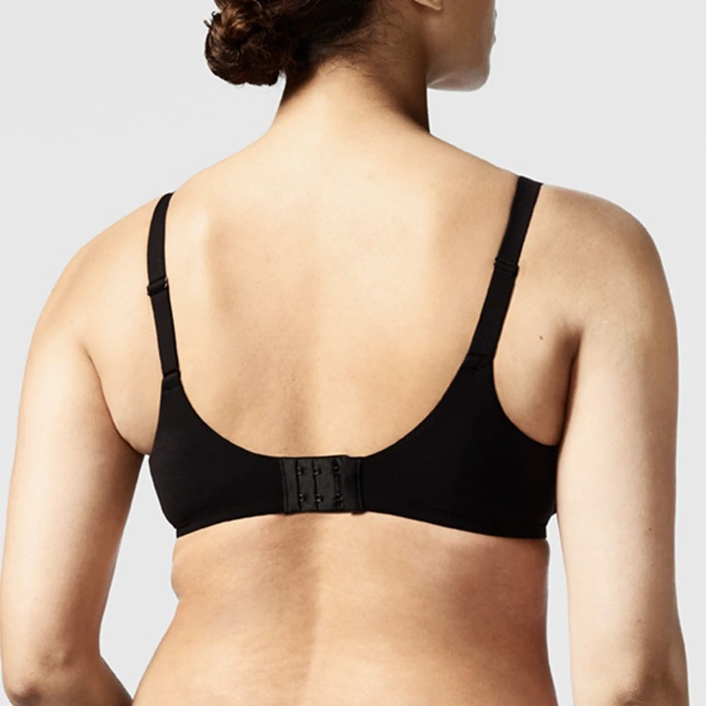 Chantelle Norah Comfort Flex Fit Full Coverage Unlined Bra Black 4 Chantelle Norah Comfort Flex Fit Full Coverage Unlined Bra Black - Image 2