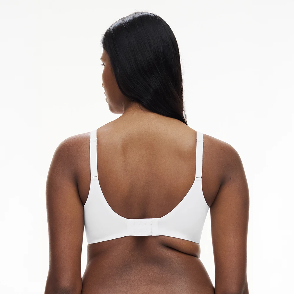 Chantelle Norah Flex Fit Full Coverage Unlined Bra White 4 Chantelle Norah Flex Fit Full Coverage Unlined Bra White - Image 2