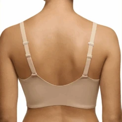 Chantelle Norah Comfort Lace Unlined Front Close Bra Rose -Fashion Lingerie Store ChantelleNorahFrontClosureMoldedBra13F6Rosebcopy