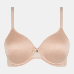 Chantelle Norah Full Coverage Spacer T-Shirt Bra Nude Blush -Fashion Lingerie Store ChantelleNorahFullCoverageSpacerT ShirtBra13FN3NudeBlush 2