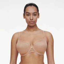 Chantelle Norah Full Coverage Spacer T-Shirt Bra Nude Blush -Fashion Lingerie Store ChantelleNorahFullCoverageSpacerT ShirtBra13FN3NudeBlush 4
