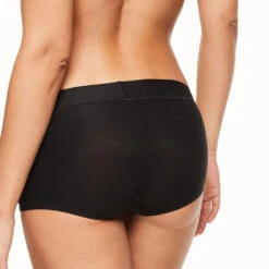 Chantelle SoftStretch Seamless Boyshort Basic Colors -Fashion Lingerie Store Chantelle Soft Stretch Boyshort 1064 Black Petticoat Fair B