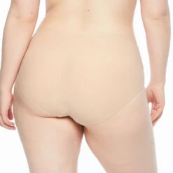 Chantelle SoftStretch Full Brief (1X-4X) Basic Colors -Fashion Lingerie Store Chantelle Soft Stretch Plus 1137 nude petticoat fair b