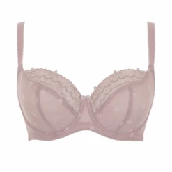 Blossom Balcony Bra Taupe 7 Blossom Balcony Bra Taupe -Fashion Lingerie Store CleoBlossomBalconyBra10581Taupe3