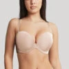 Faith Molded Strapless Latte 2 Faith Molded Strapless Latte -Fashion Lingerie Store CleoFaithStrapless10660Latte
