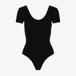 Commando Ballet Cap Sleeve Bodysuit In Black 7 Commando Ballet Cap Sleeve Bodysuit In Black -Fashion Lingerie Store CommandoBalletCapSleeveBodysuitinBlackKT051black
