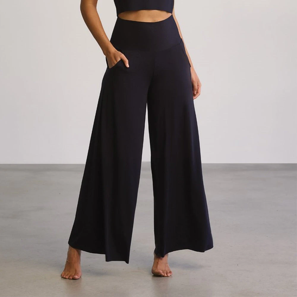 Commando Butter Wide Leg Lounge Pant Black 3 Commando Butter Wide Leg Lounge Pant Black