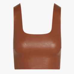 Commando Faux Leather Squareneck Crop Top Basic Colors 13 Commando Faux Leather Squareneck Crop Top Basic Colors -Fashion Lingerie Store CommandoFauxLeatherCropTopFLT100cocopcopy