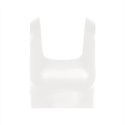 Commando Faux Leather Squareneck Crop Top Basic Colors 15 Commando Faux Leather Squareneck Crop Top Basic Colors -Fashion Lingerie Store CommandoFauxLeatherCropTopFLT100white
